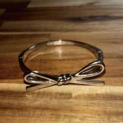 Kate Spade Silver Bow Bracelet