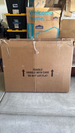 Three 50 inch tv boxes