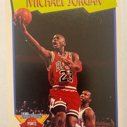Michael Jordan NBA hoops Basketball Card!