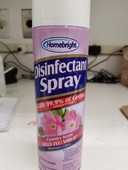 Disinfectant spray