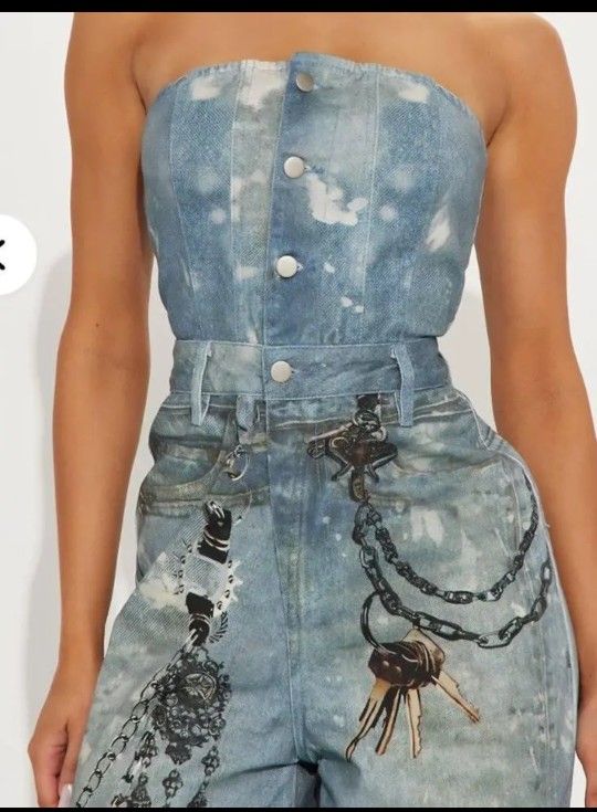 Denim Jumpsuit