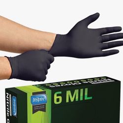 Inspire Nitrile Gloves HEAVY DUTY 6 Mil Chemical Resistant Medical 1000pc SIZE L