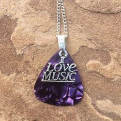 *Strum a little Guitar for me Necklace* 