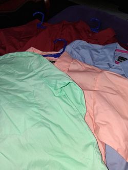 5 Dress Shirts Boys Size XXL