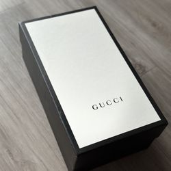 AUTHENTIC GUCCI BLACK WHITE EMPTY STORAGE GIFT BOX 14.5’’x8.5’’x5.5’’