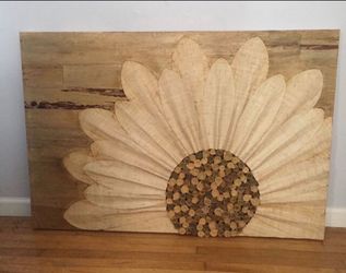 Rustic Vintage Daisy Wall Decor