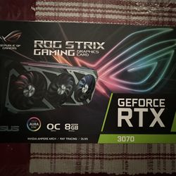 NVIDIA RTX 3070 ROG STRIX