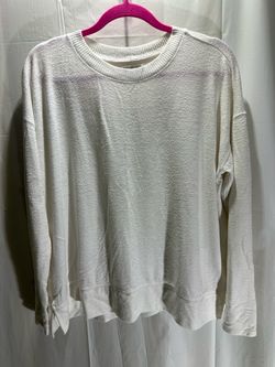 Lucky Brand Long Sleeve Sweater Women's Size Large Cream