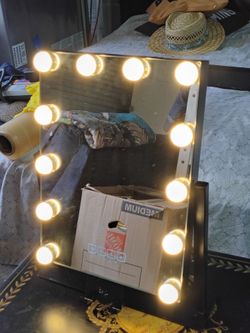 Vanity makeup mirror Bluetooth speaker $50