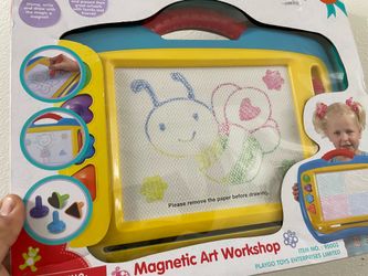 Kids magnetic sand sketch pad