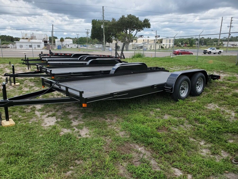 New 7×18ft Car Hauler