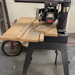 Radial Arm Bench Saw