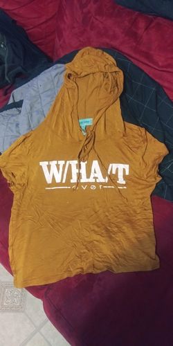 Women shirt with hoodie