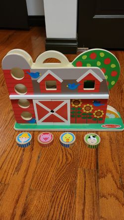 Melissa & Doug Wooden Farm Toy