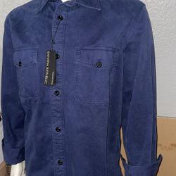 BANANA REPUBLIC COTTON TWILL SHIRT JACKET