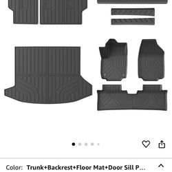 All Weather Floor Mats 2018-2025 GMC Terrain Or Chevy Equinox