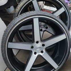 22" Wheels Only 2 Wheels