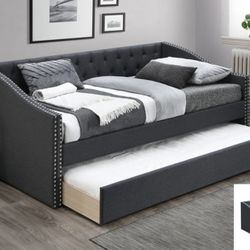 New Sofa Couch Daybed Trundle Bed Twin Over Twin ( Mattress Sold Separately)