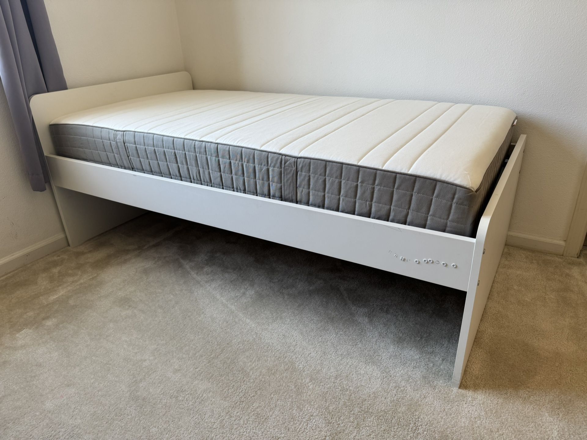 Twin Size Bed Frame And Mattress