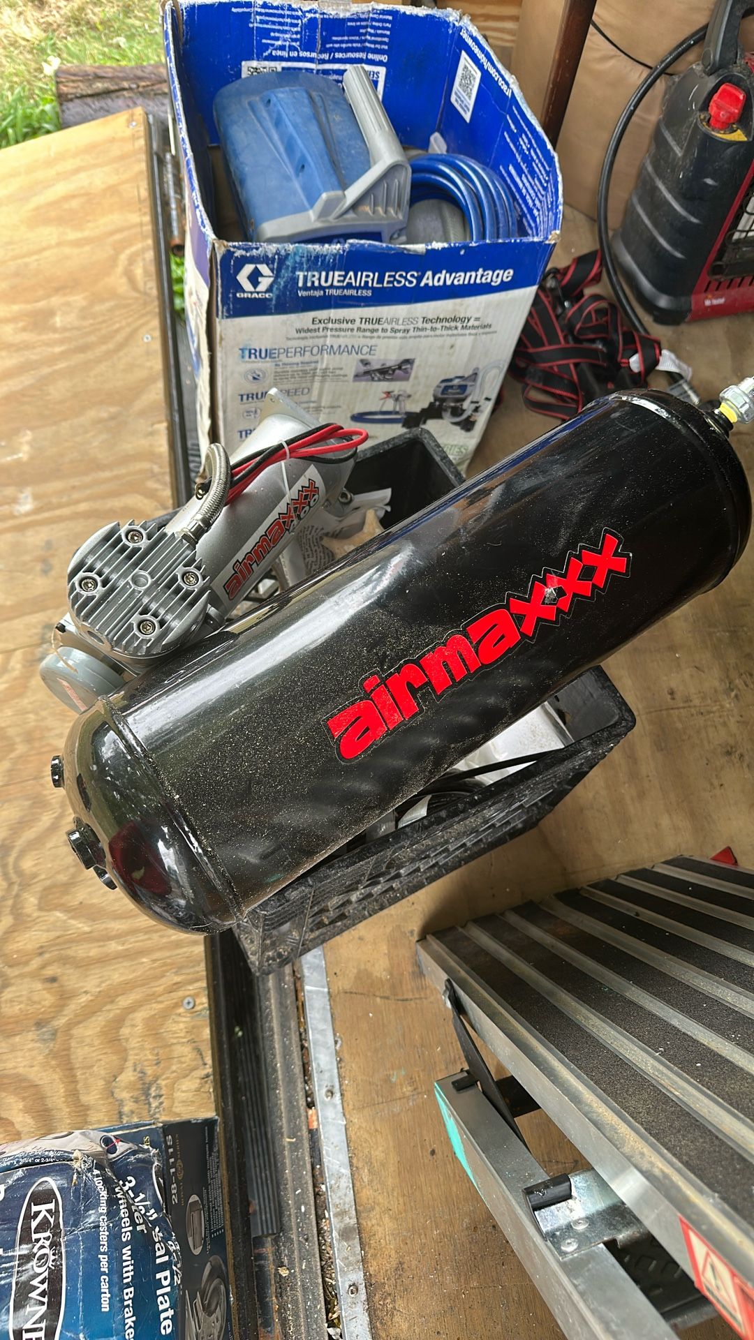 Air Ride, Compressor And Tank