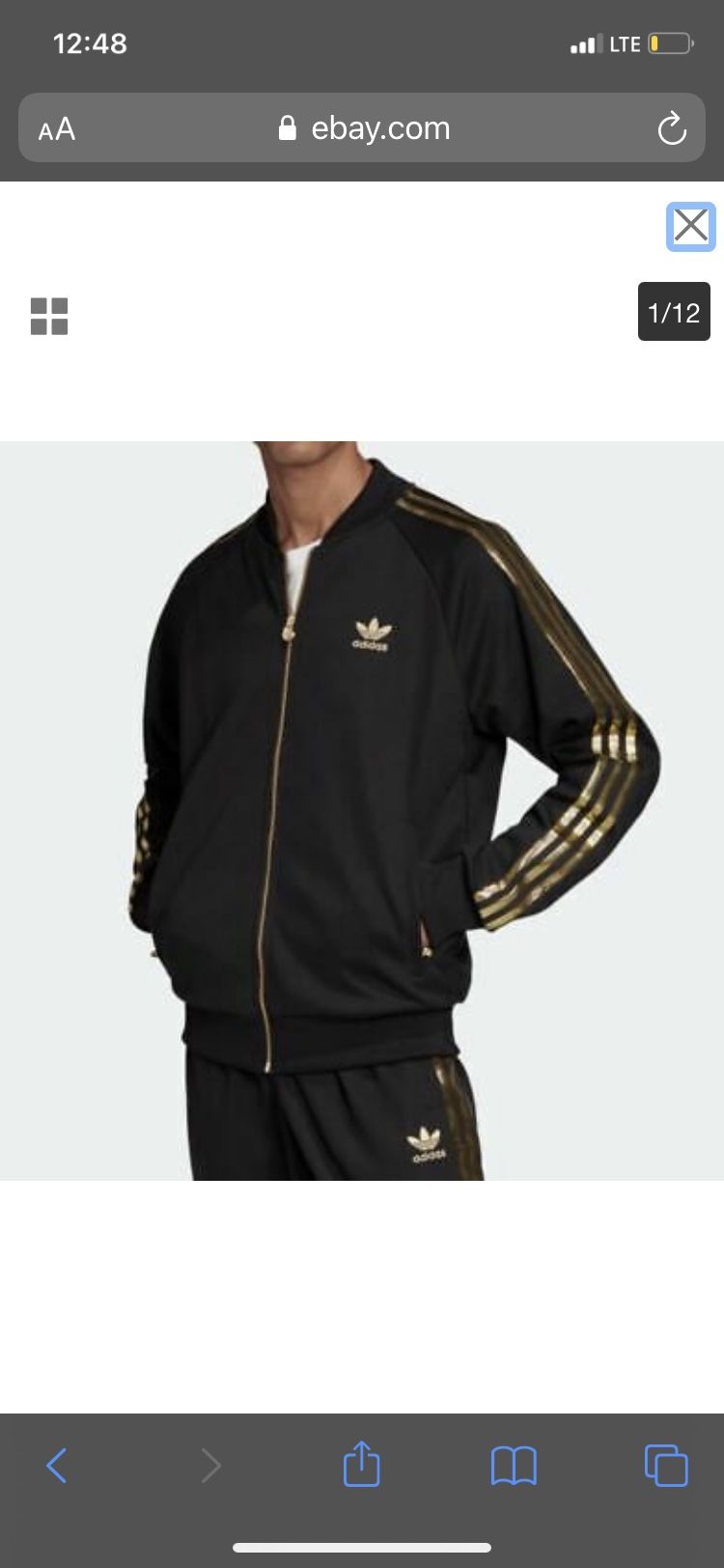 Adidas Original “SST 24K Tracksuit” L