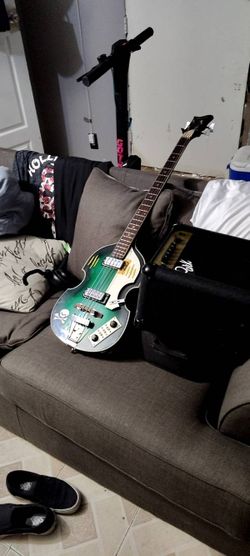 Rare Vintage 1960s Japanese Violin Bass - All Original Parts