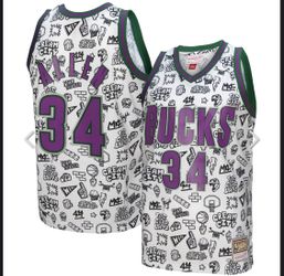 Ray Allen Milwaukee Bucks Mitchell & Ness 2000/01 Swingman Jersey