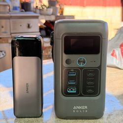Anker PowerCore 737 & Anker SOLIX C200 DC Portable Power Station - 192Wh | 200W