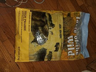 Taste of the Wild High Prairie Adult High Protein Grain-Free Recipe with Roasted Bison & Roasted Venison Dry Dog Food, 28lbs
