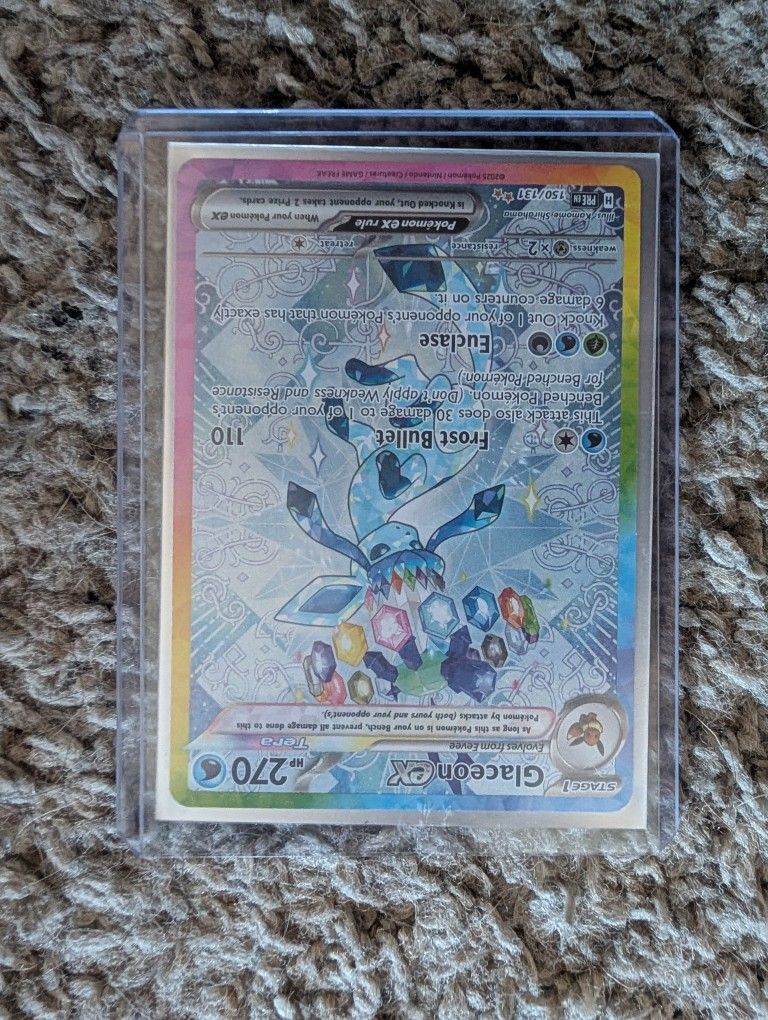 Prismatic Evolutions Glaceon IR