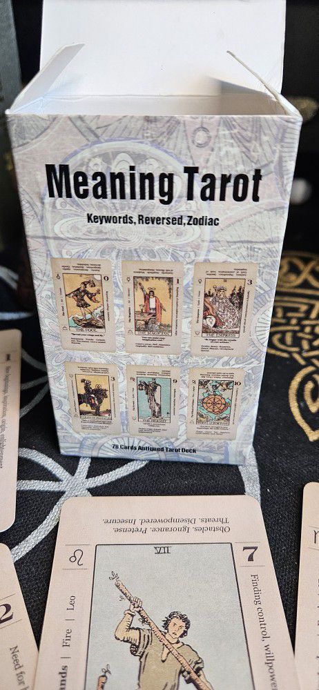 Meanings Tarot Deck