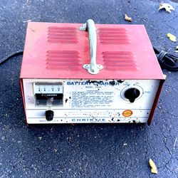 Christie 24V Heavy Duty Battery Charger with Ammeter, Made in USA