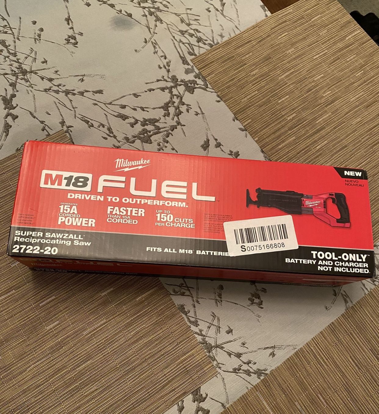 Milwaukee M18 FUEL 18V Brushless Cordless Super SAWZALL Orbital