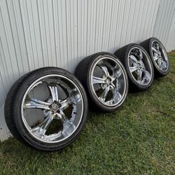 24 Inch Chrome Wheels/Rims
