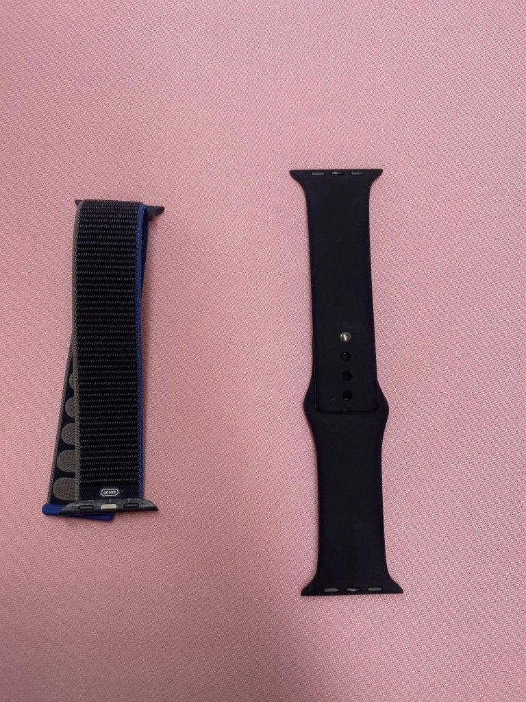 APPLE SMARTWATCH WRIST STRAPS 41 44 MM BLACK BLUE FACTORY WATCH NEW SPORTS BAND A5