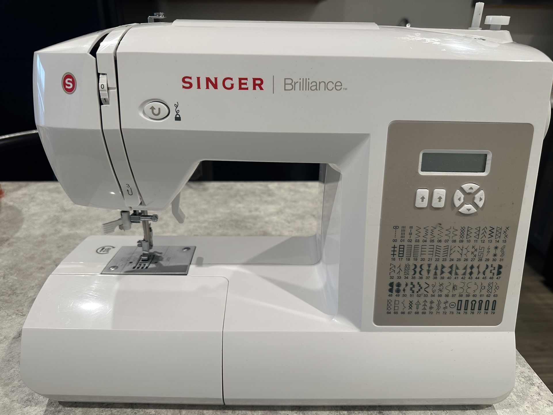 The Brilliance 6180 Sewing Machine Has Ease-of-use Features That Help You! Used
