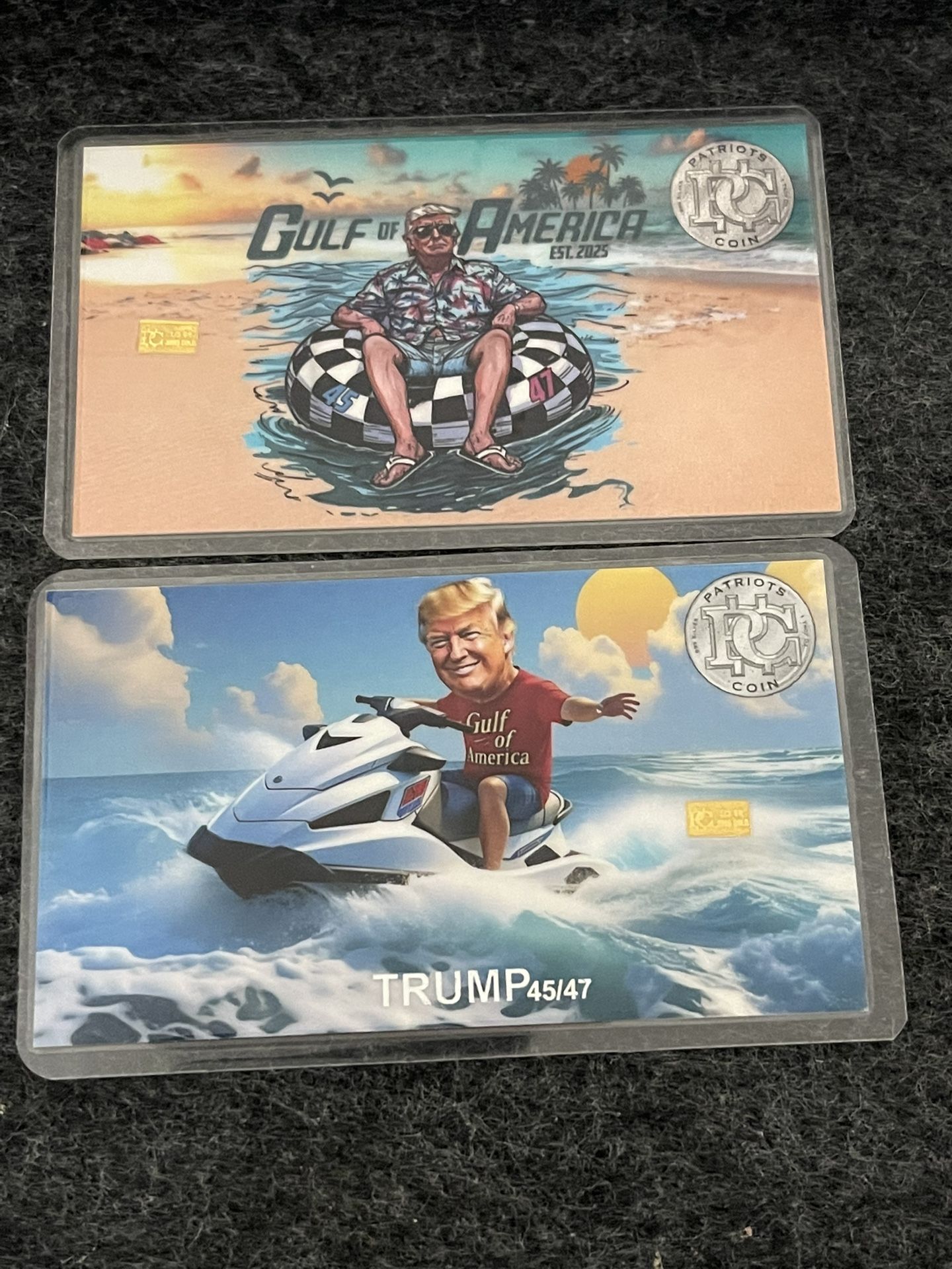1/3gr Trump Gold Cards 24k