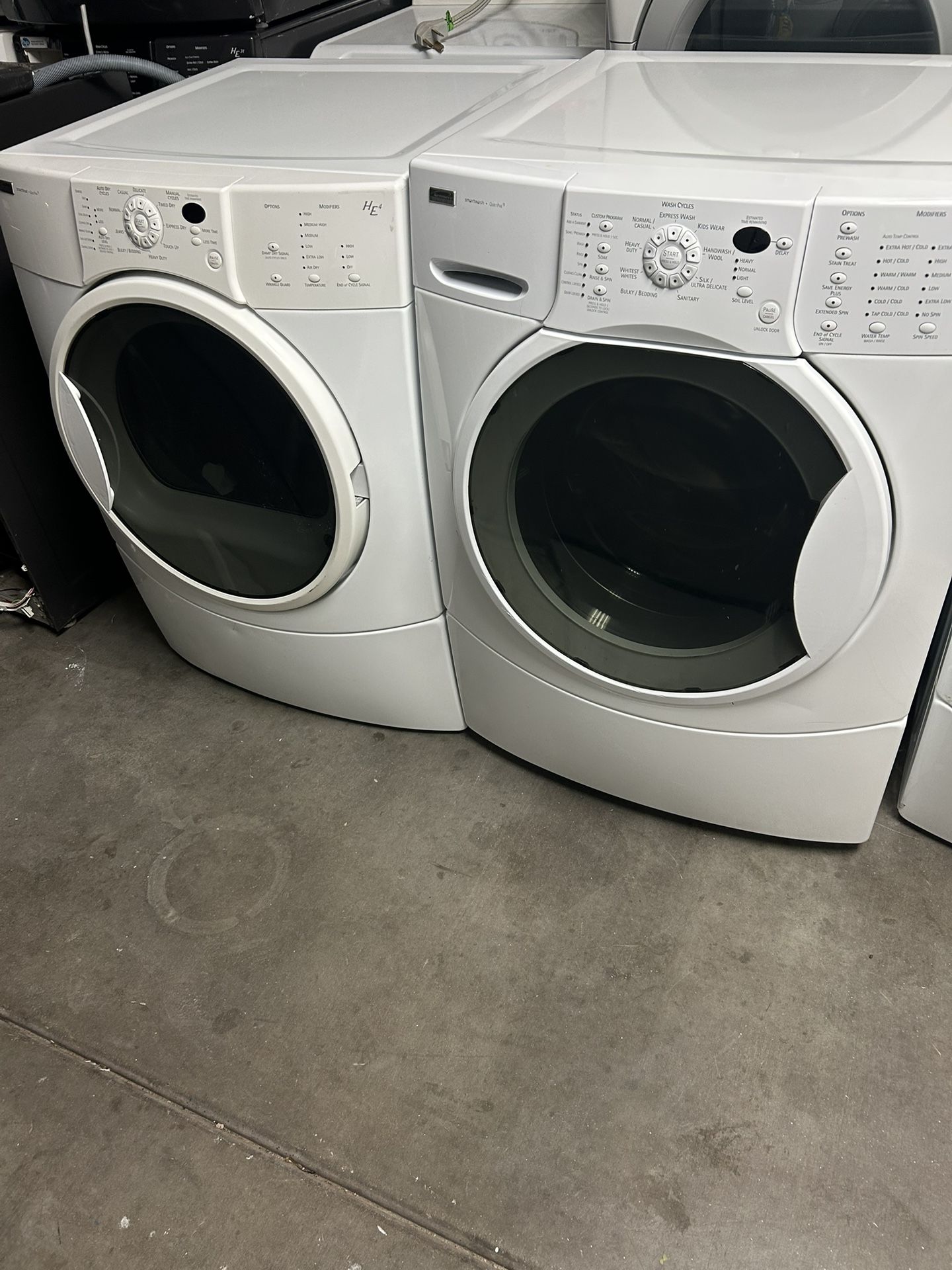 Kenmore Washer And Electric Dryer