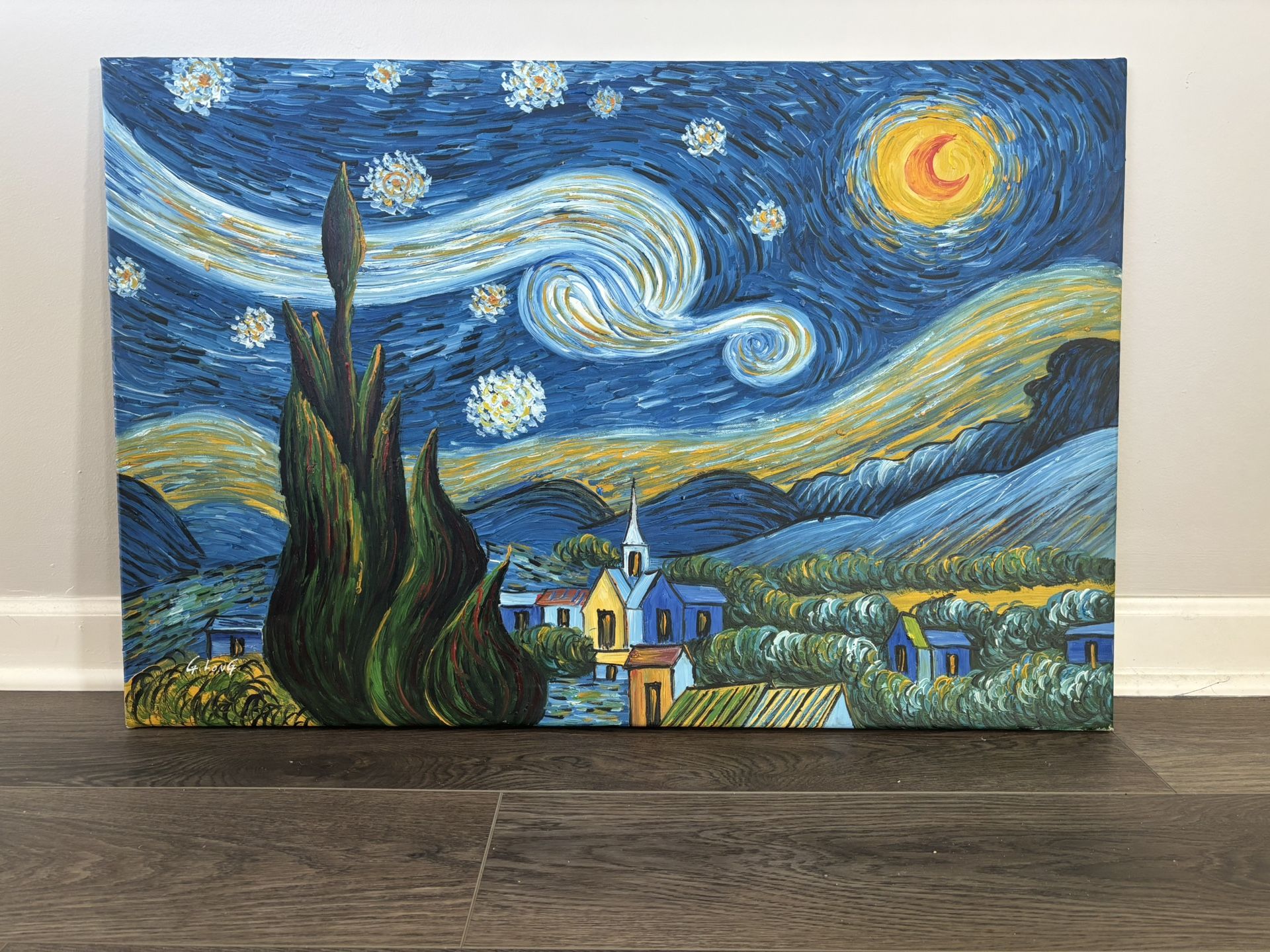 Starry Night Painting 
