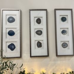 Blue Stone Wall Art 