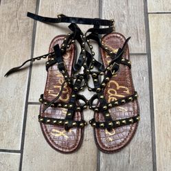 Sam Edelman Black Sandals - Size 8