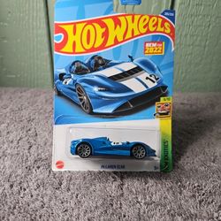 Hot Wheels McLaren Elva Blue 