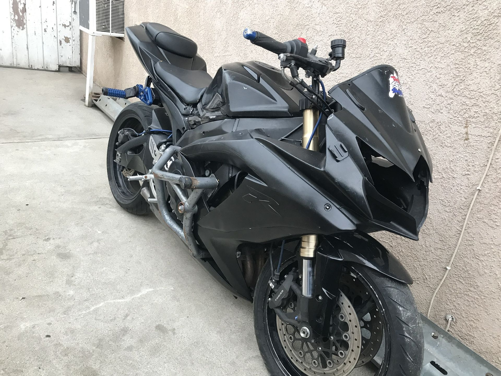 Gsxr (contact info removed) Stunt Build