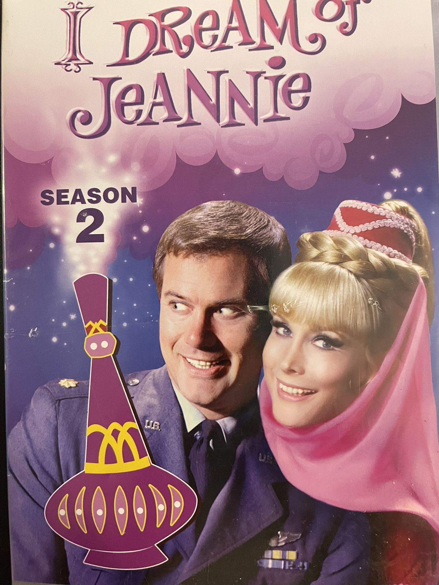 I DREAM Of JEANIE The Complete 2nd Season (DVD-1966)Barbra Eiden + Larry Hagman!