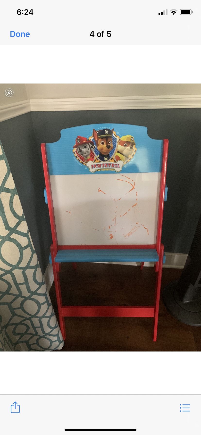 Paw Patrol Dry Erase Board Pick Up 78223