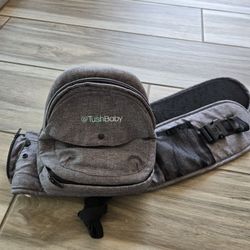 TushBaby Carrier-Grey-In Excellent Used Condition 