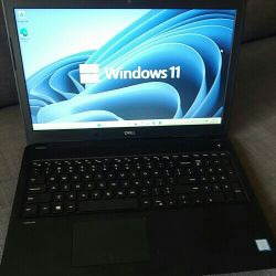 DELL LAPTOP  NOTEBOOK 15" UNLOCKED   WINDOWS 11 8GB RAM  256ssd  COMPUTER FREE CHARGER works great 