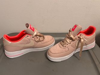 Size 9Nike Air Force 1 Low Rose Gold Sneakers