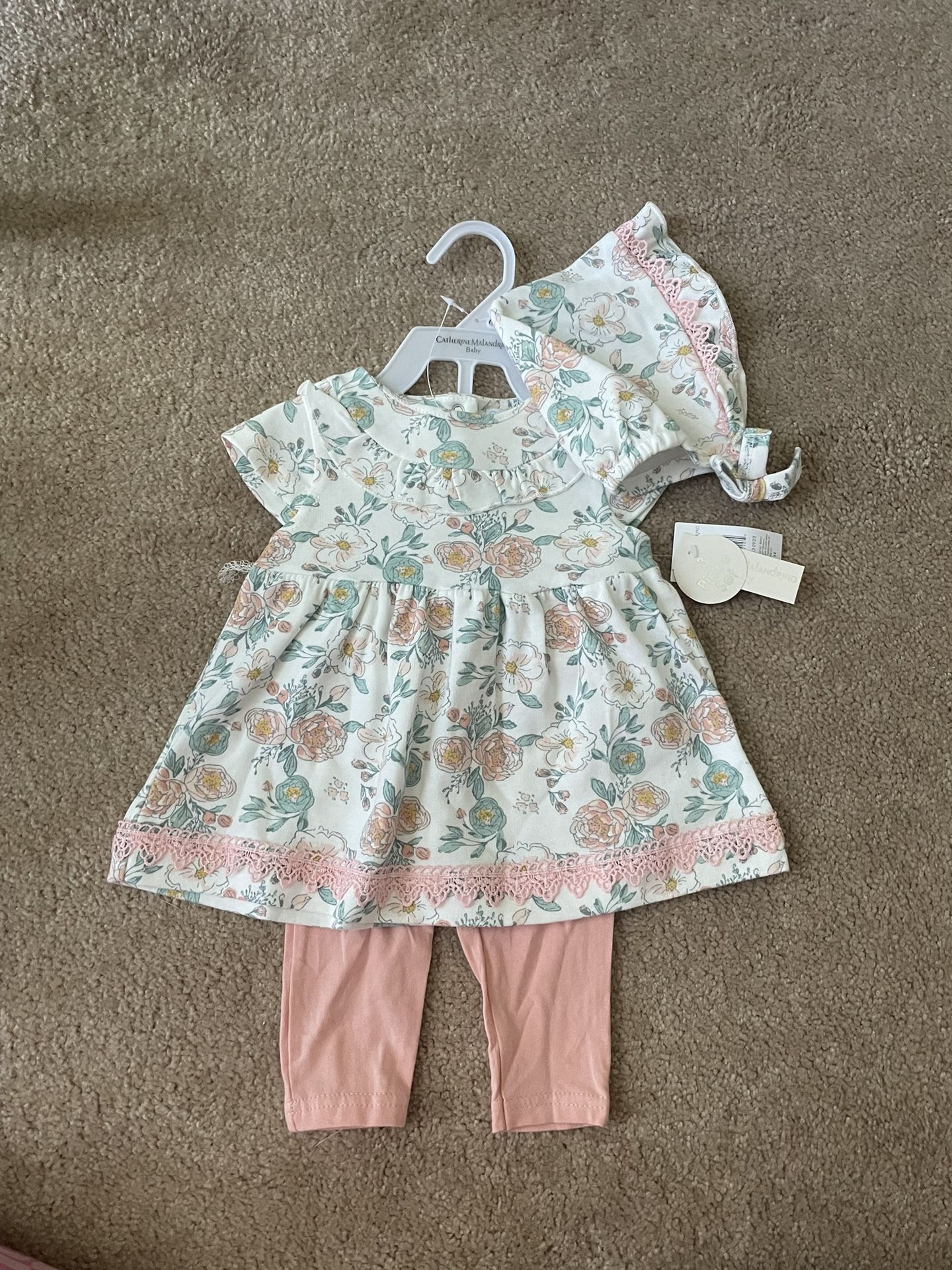 3 Piece Baby Girl Set