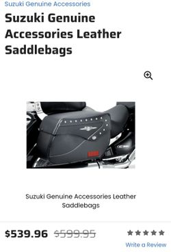 suzuki boulevard leatter saddlebags